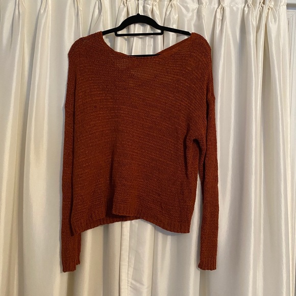 Rusty Orange Sweater - Picture 1 of 2